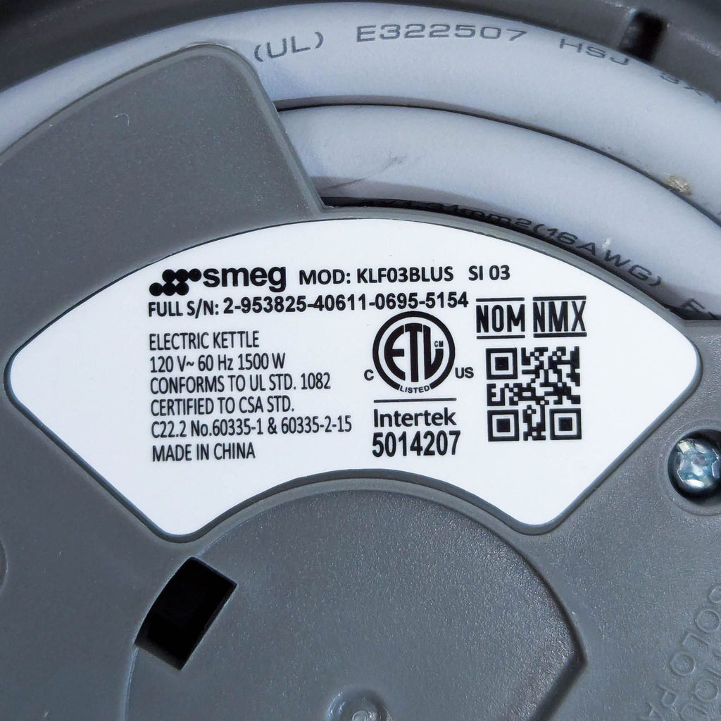 Smeg Electric Kettle