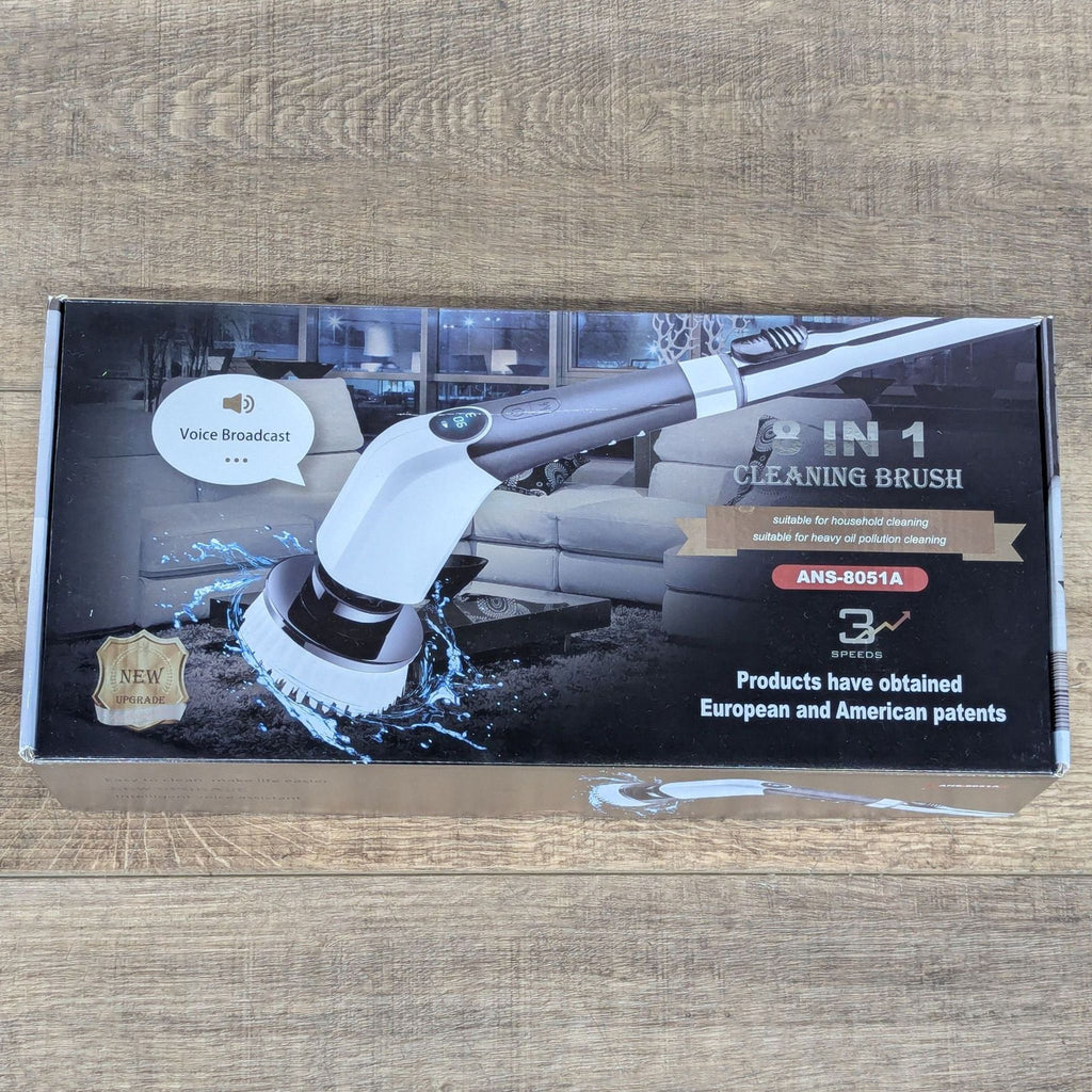 8 in 1 Electric Cleaning Brush ANS-8051A – Multi-Purpose Household Cleaner