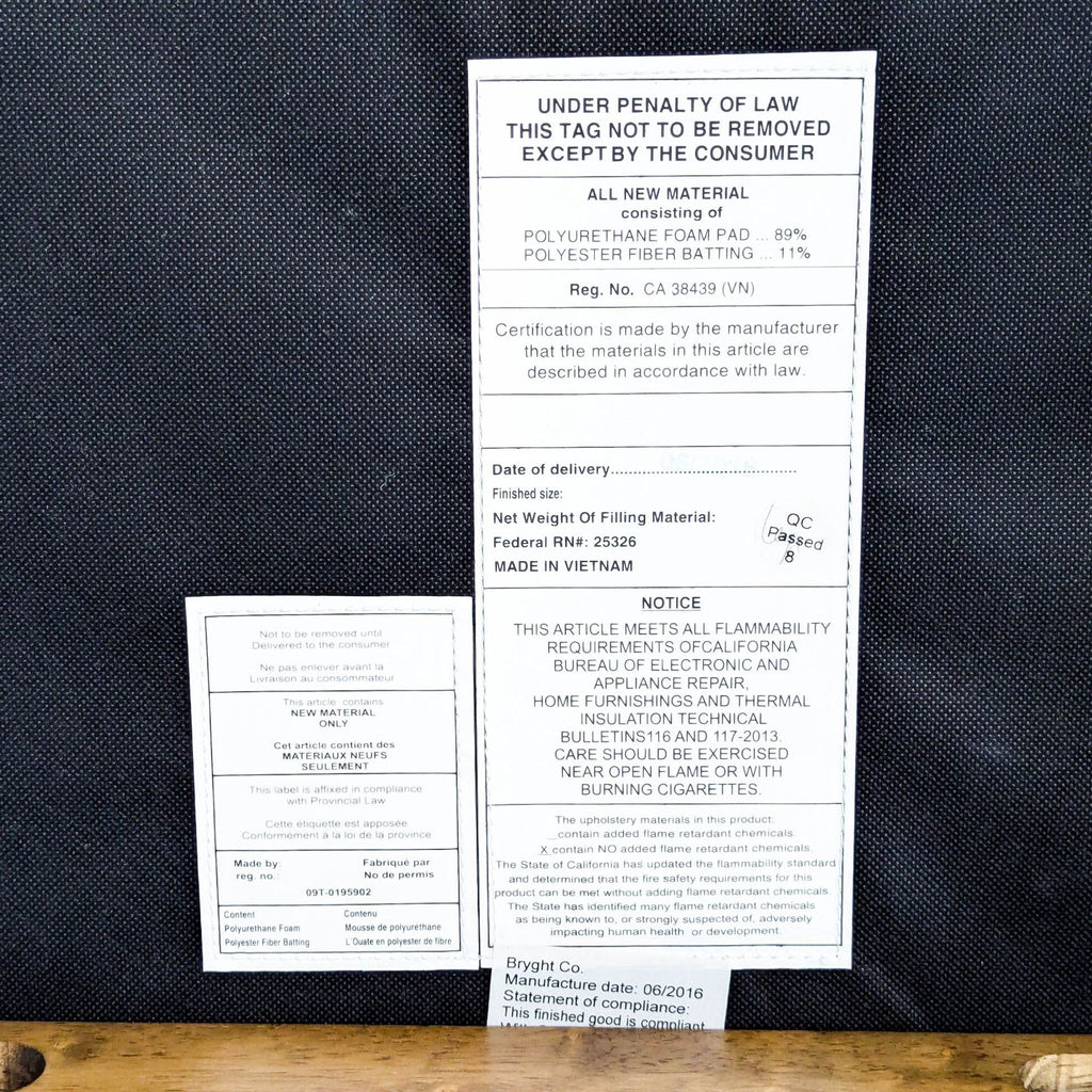 Set of Six Article/Bryght Zola Dining Chairs