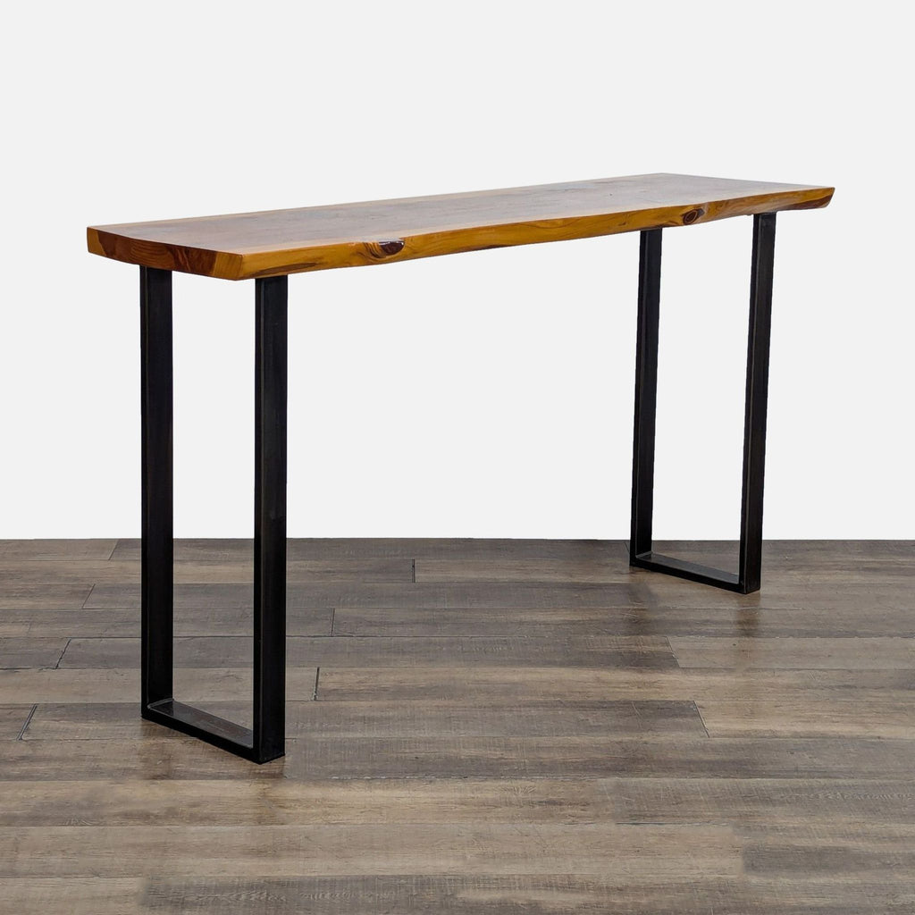Live Edge Console Table