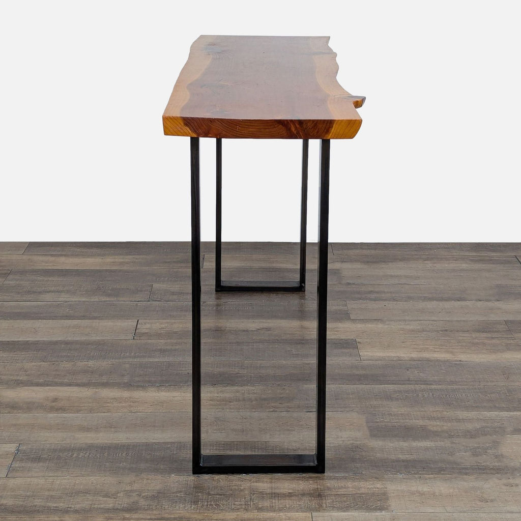 Live Edge Console Table