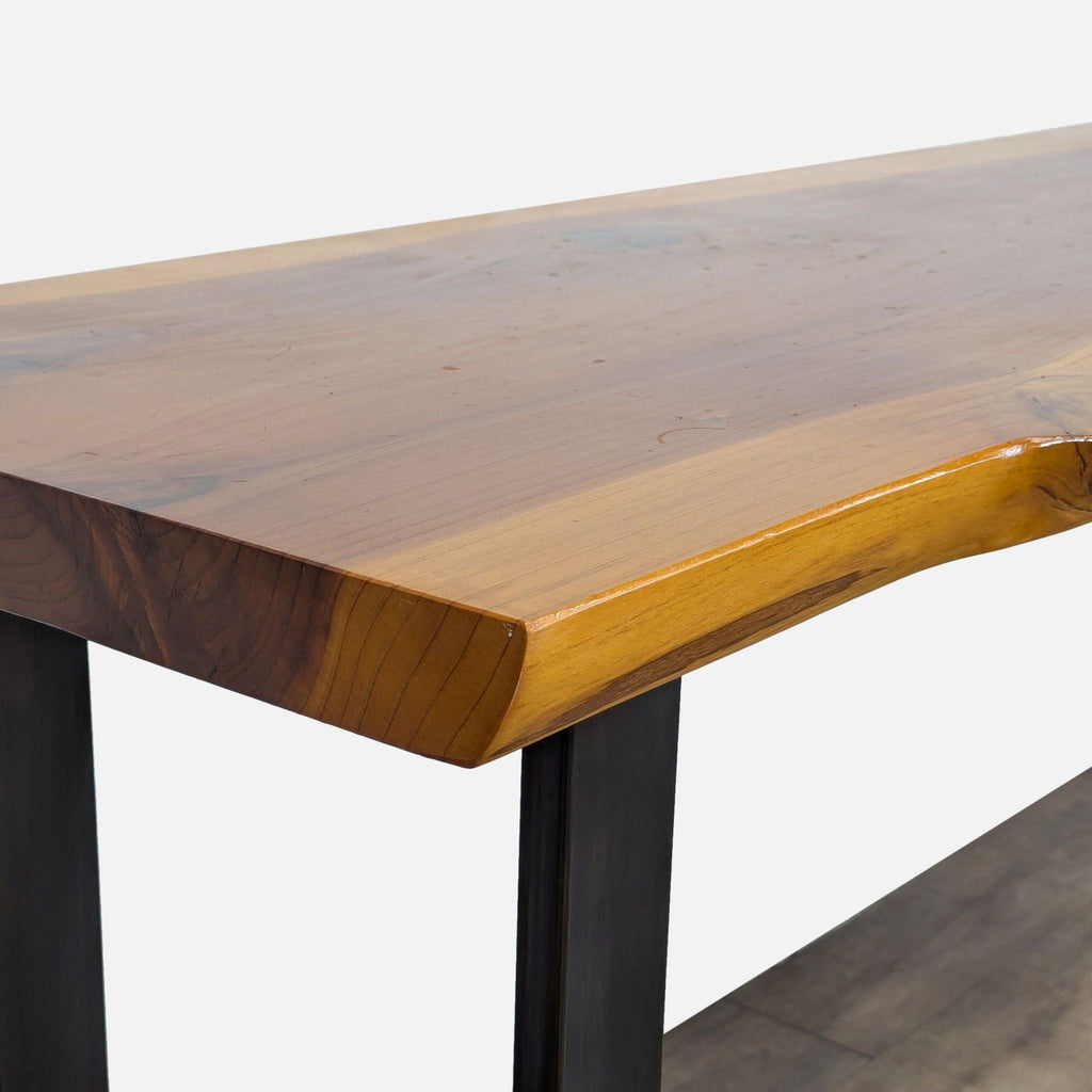 Live Edge Console Table