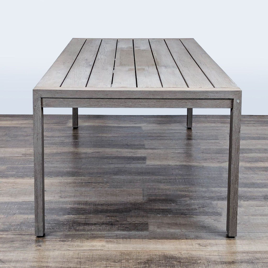 Restoration Hardware Aegean Teak Rectangular Outdoor Dining Table