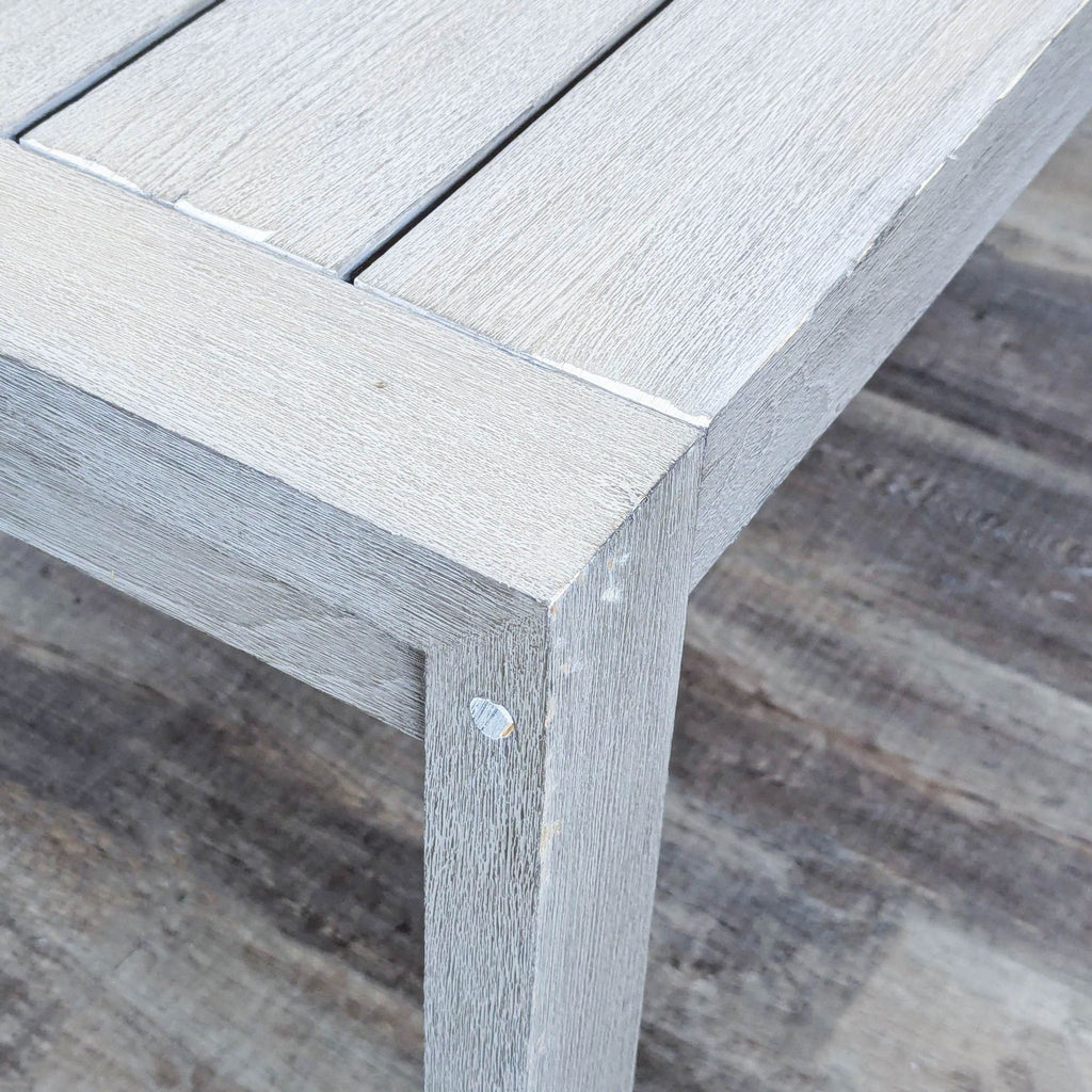 Restoration Hardware Aegean Teak Rectangular Outdoor Dining Table