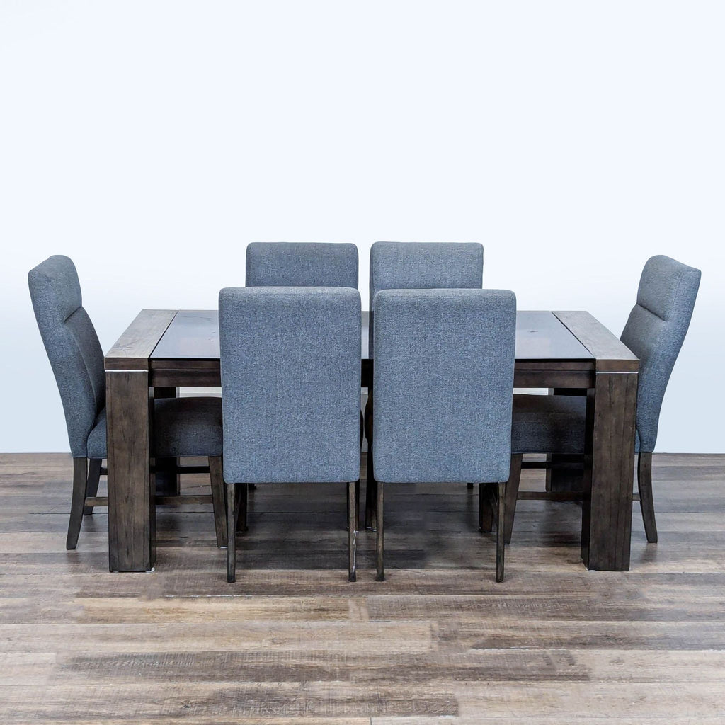 Ashley Furniture Chansey 7-Piece Contemporary Dining Set