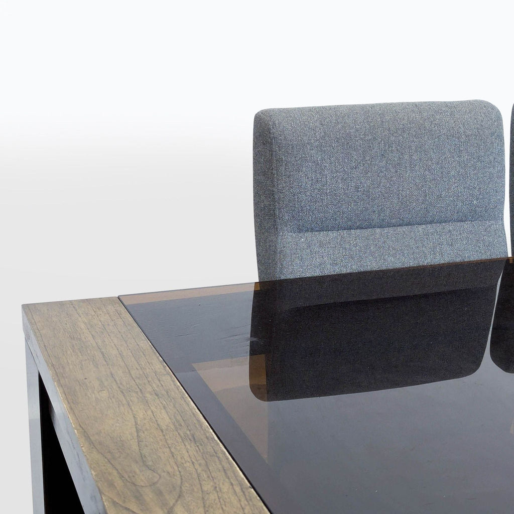 Ashley Furniture Chansey 7-Piece Contemporary Dining Set