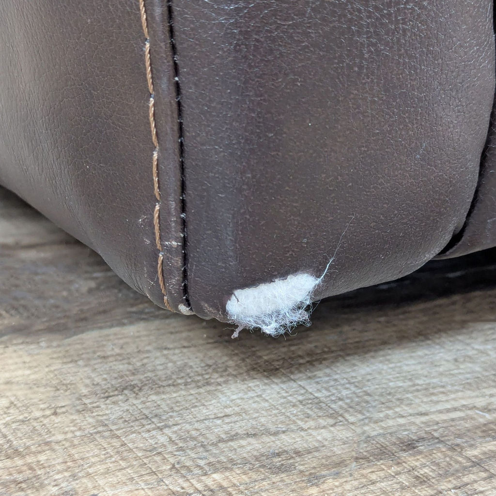 Ashley Furniture Damacio Leather Reclining Loveseat