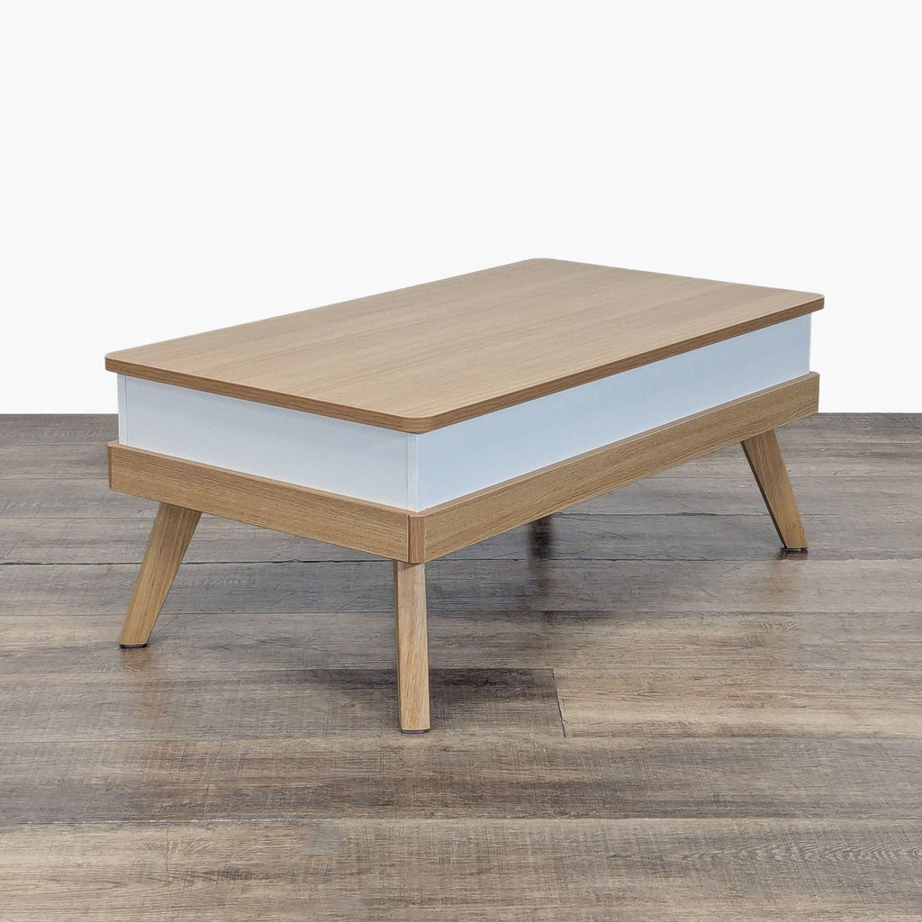 Flip-Top Coffee Table with Storage