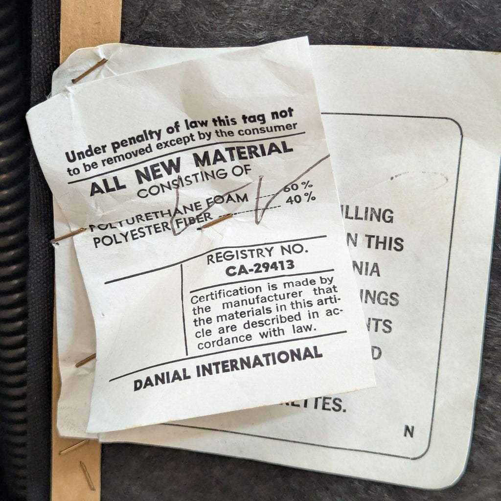 Krause’s Sofa Factory Black Leather Contemporary Sleeper Sofa