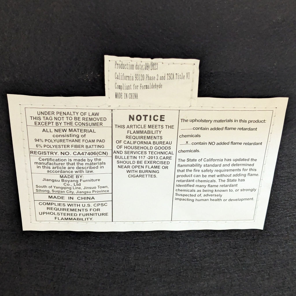 Wayfair Modern Blue Faux Leather Sofa