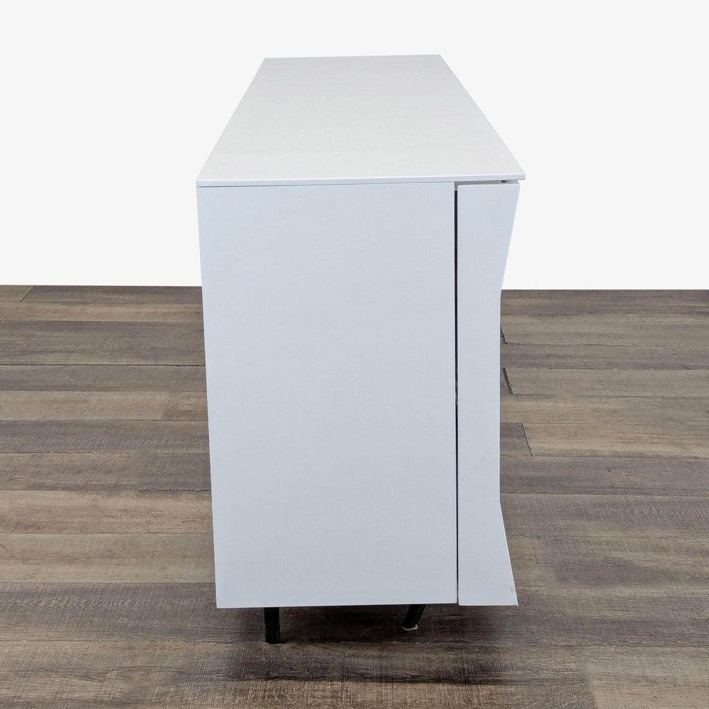 Modrest Ely White High Gloss Buffet