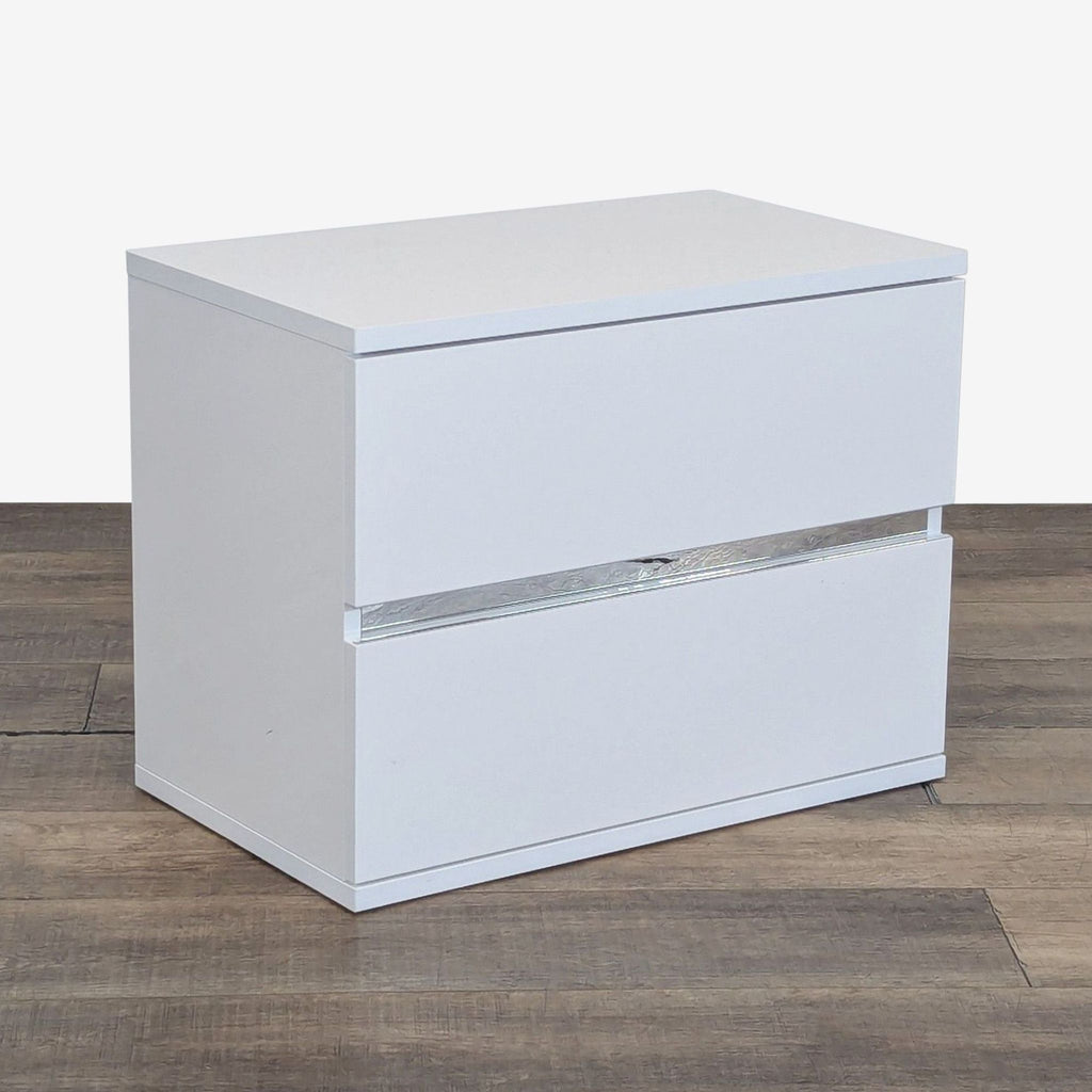 Status Two Drawer Nightstand