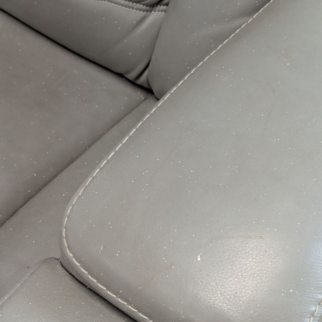 Signature Design by Ashley Backtrack Gray Power Reclining Sofa