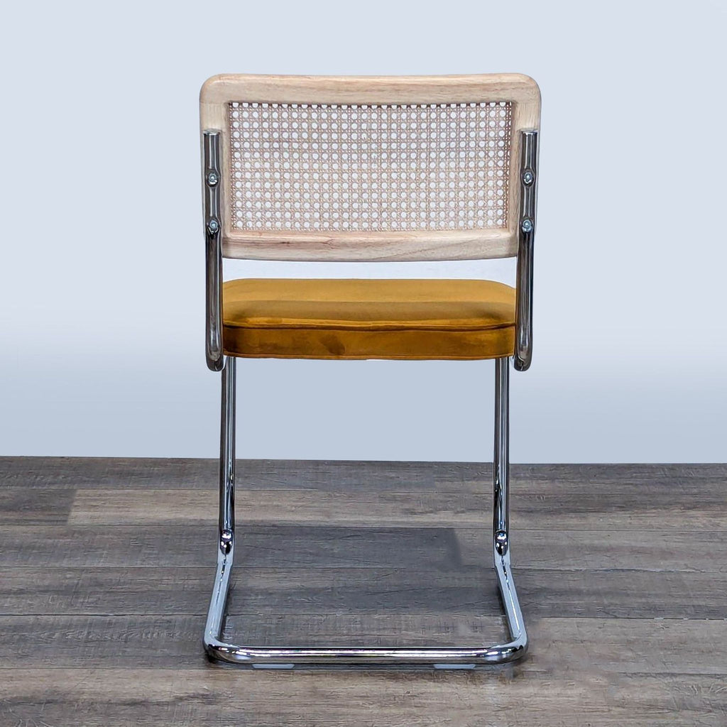 Chrome Dining Chair with Cushion