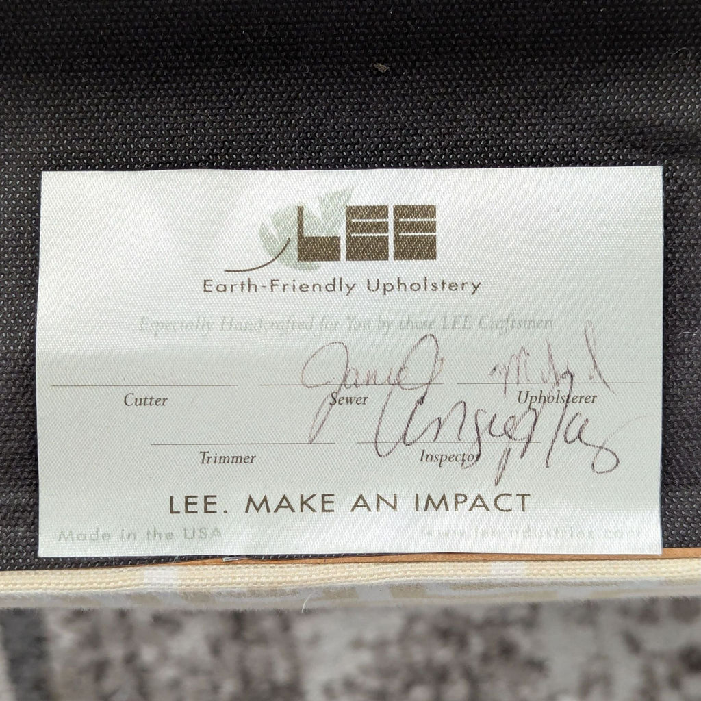 Lee Industries Fabric Covered X Stool