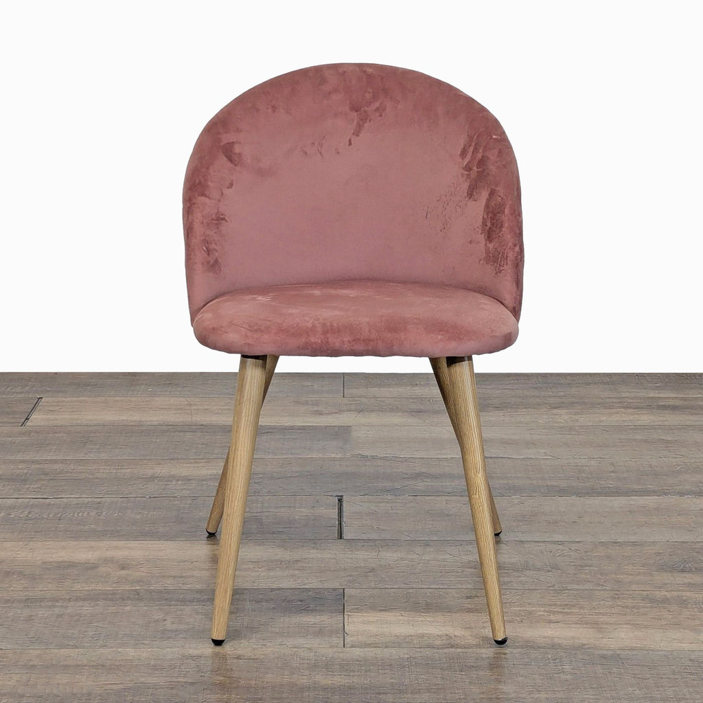 Set of George Oliver Eurania Tufted Velvet Side Chairs