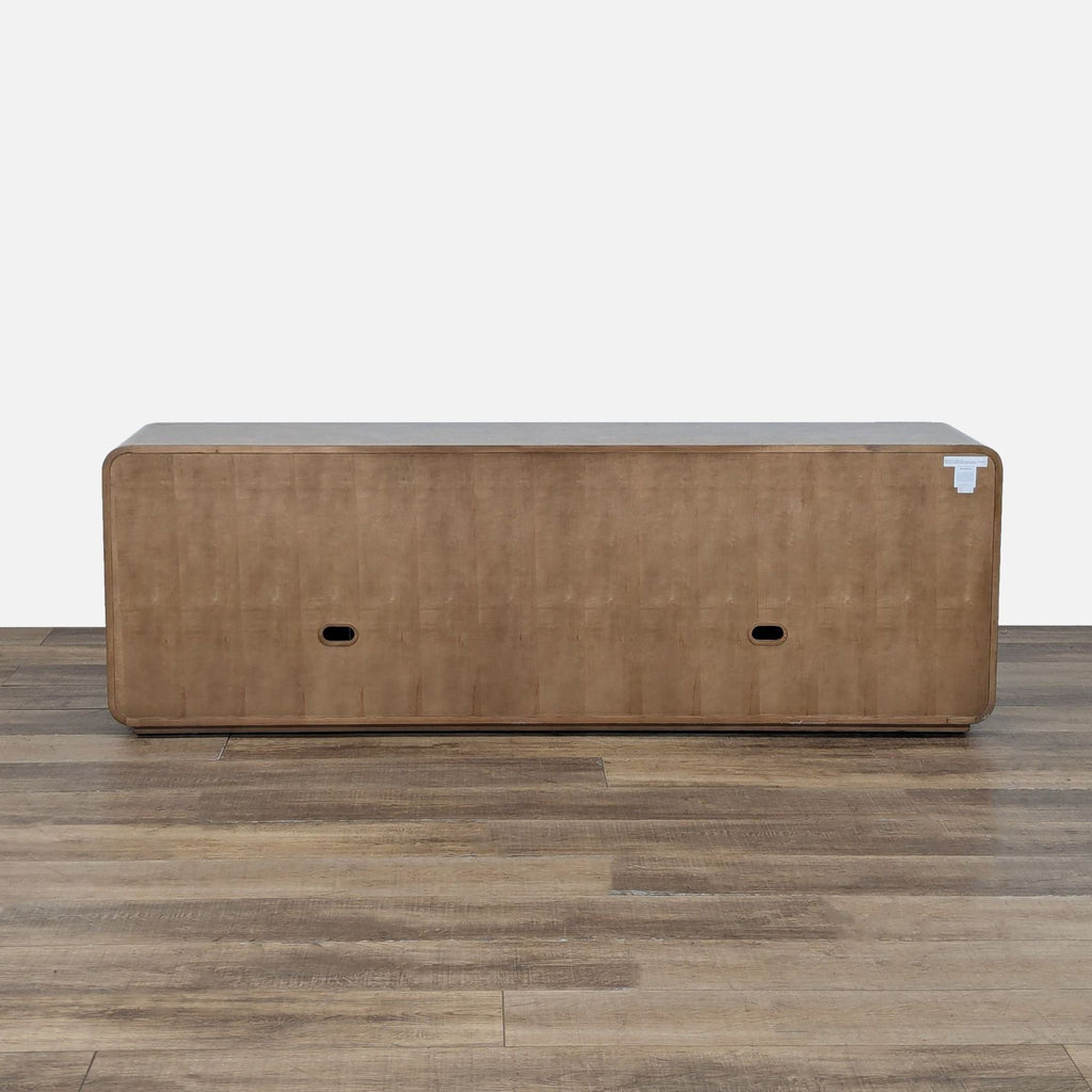 Belmont Burl 4-Door Media Console