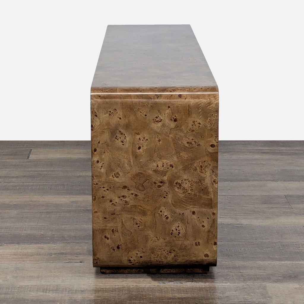 Belmont Burl 4-Door Media Console