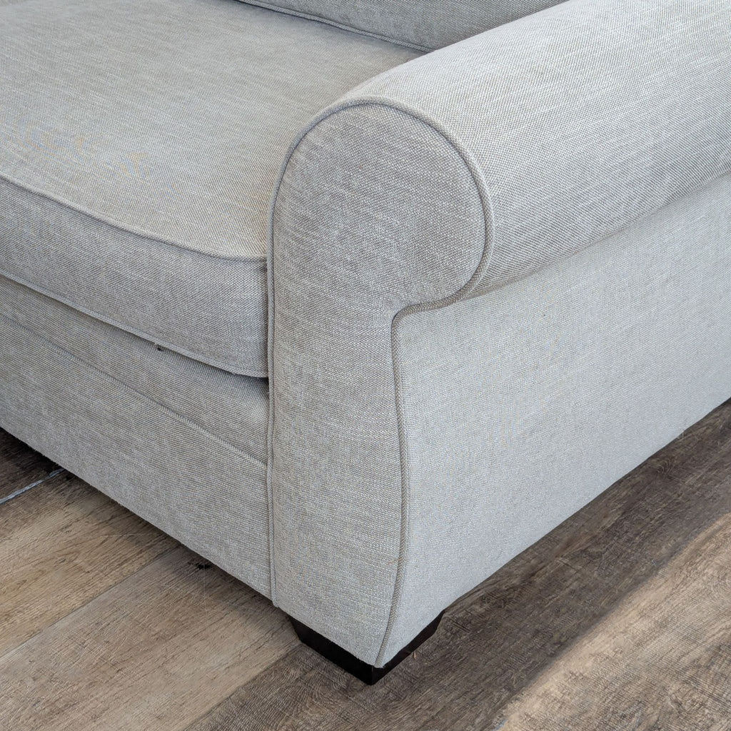 Pottery Barn Pearce Transitional Roll Arm Sofa