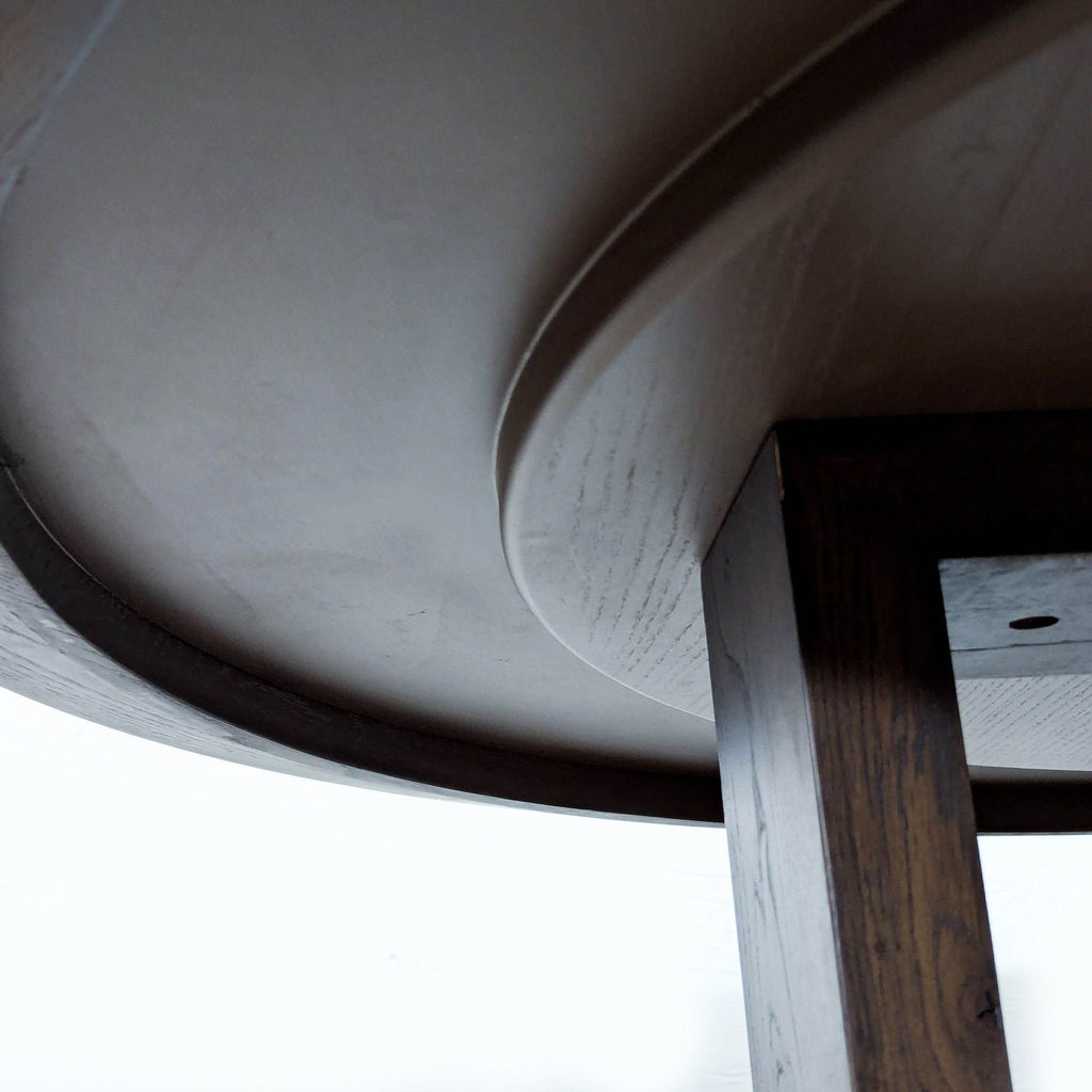 Restoration Hardware Round Wood Dining Table