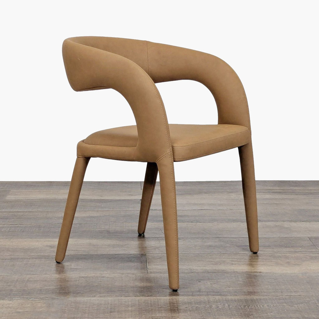 Restoration Hardware Nicola Open Barrelback Dining Chair