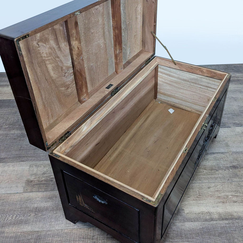 Vintage Chinese Carved Chest