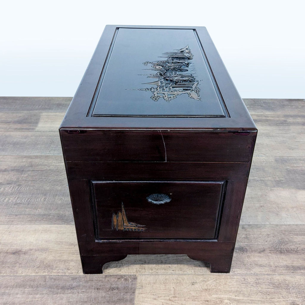 Vintage Chinese Carved Chest