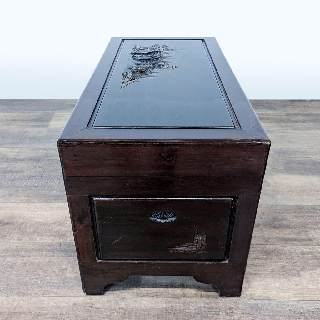 Vintage Chinese Carved Chest