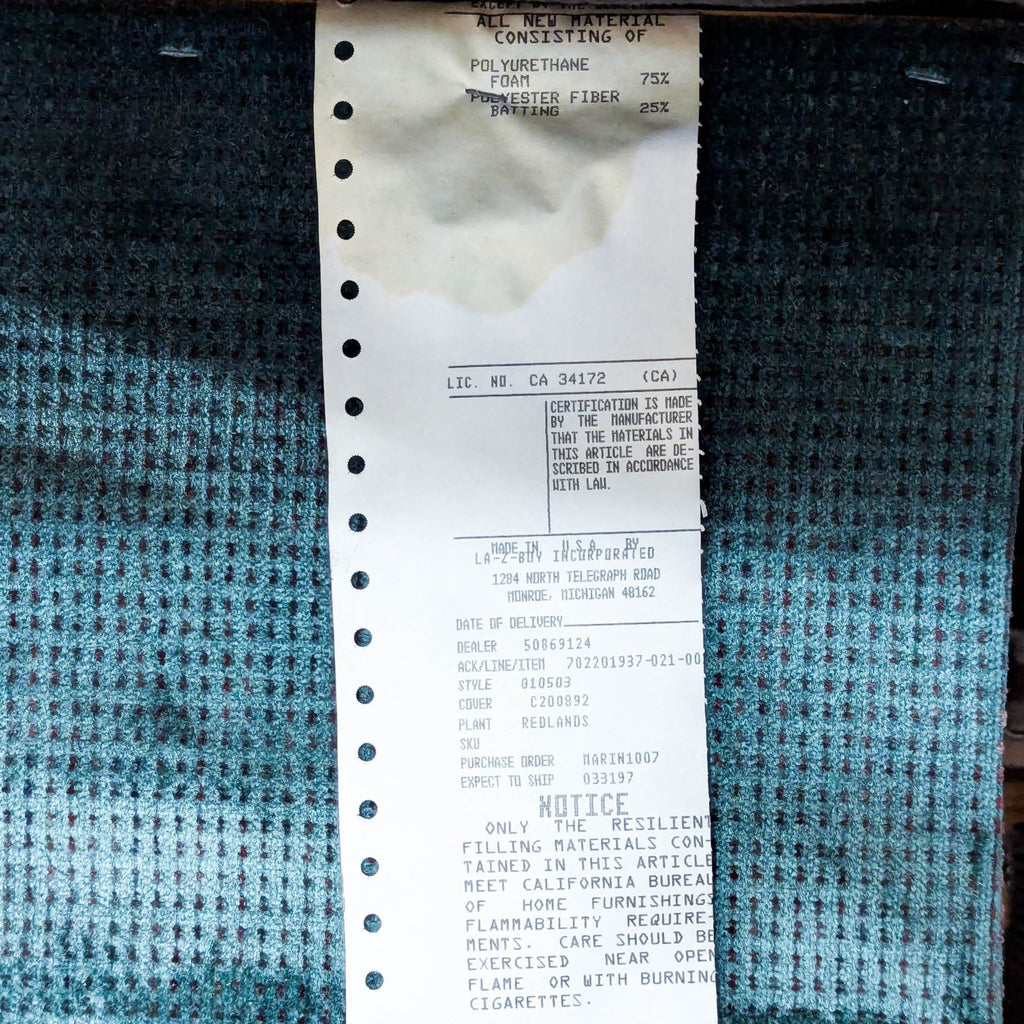 La-Z-Boy Classic Blue Recliner