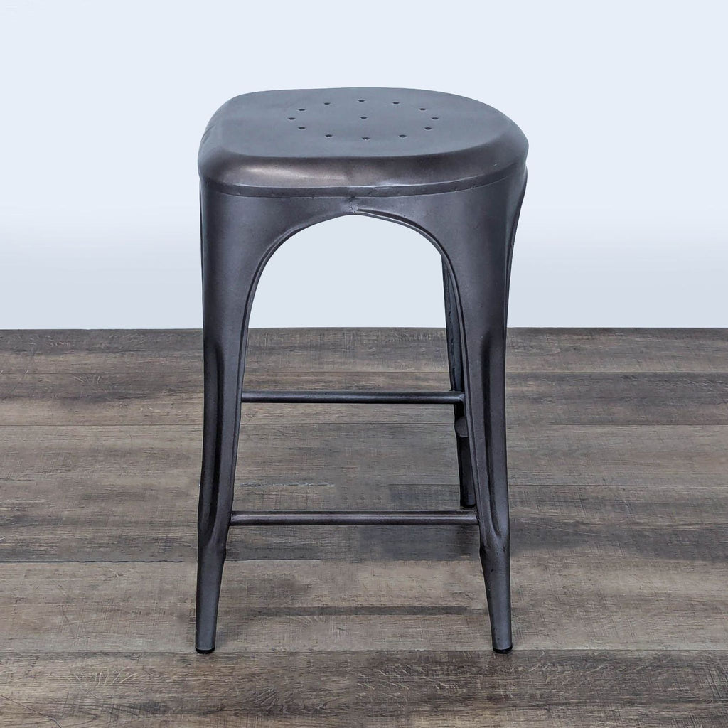 Restoration Hardware Vintage Steel Stool