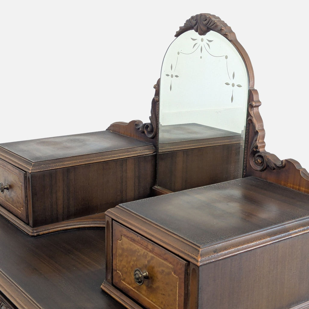 Antique Tallboy Dresser with Cedar Lined Drawer