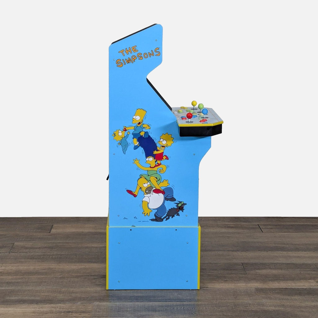 Arcade1Up The Simpsons Retro Arcade Game Machine – 4 Player Cabinet