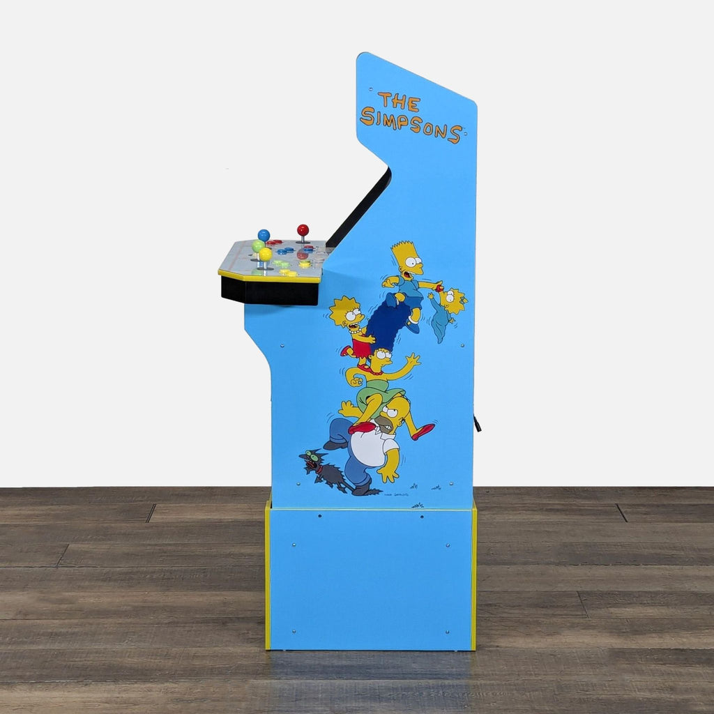 Arcade1Up The Simpsons Retro Arcade Game Machine – 4 Player Cabinet