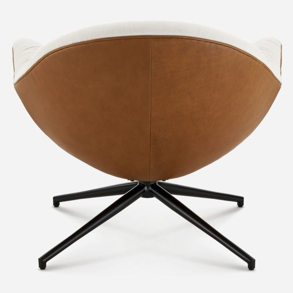 Castlery Arden Performance Fabric Swivel Armchair