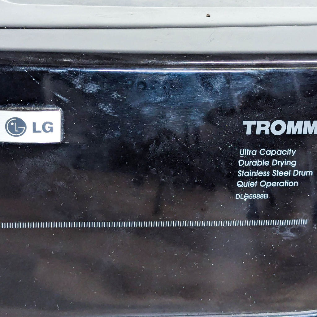 LG DLG5988B Front Load Washer - Black