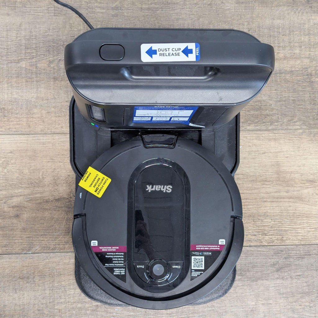 Shark Self-Empty Robot Vacuum with Charging Base - Black