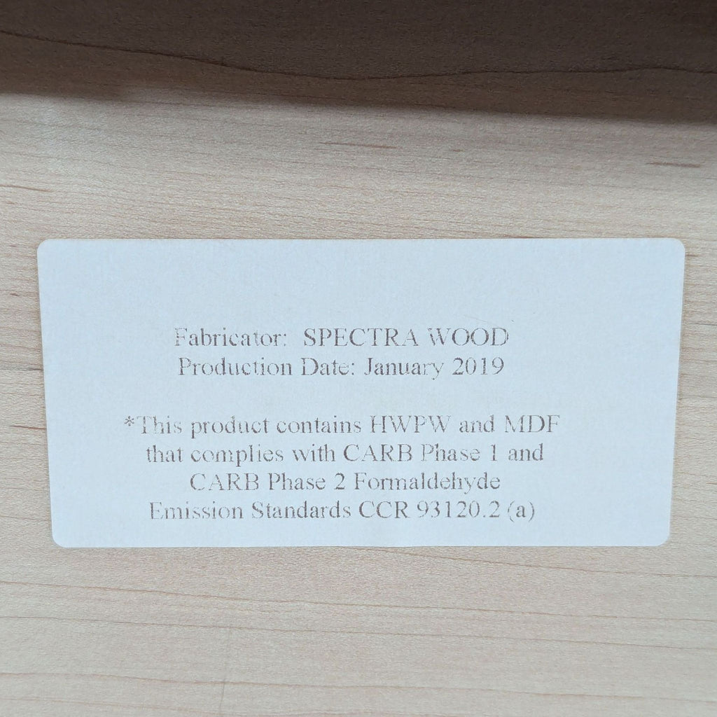 Room and Board Modern Walnut Dresser with Cabinet