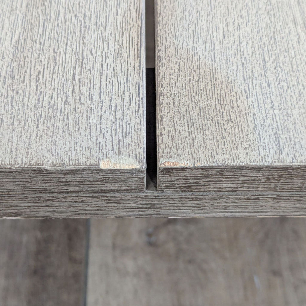 Restoration Hardware Aegean Weathered Teak Outdoor Coffee Table