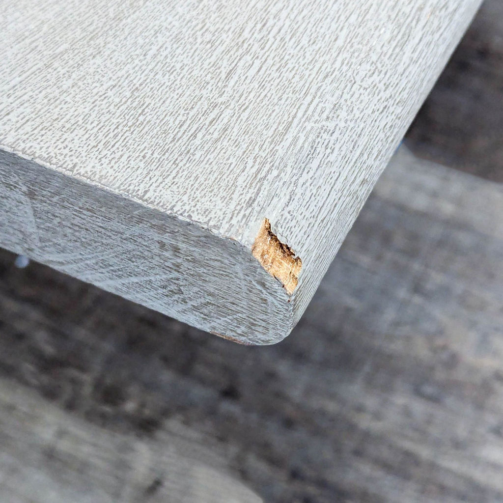 Restoration Hardware Trieste Weathered Teak Outdoor Coffee Table