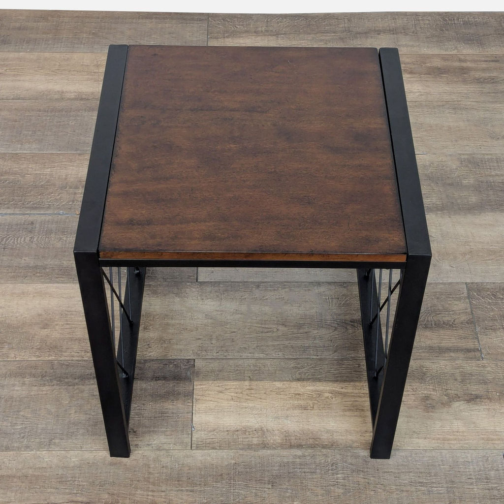 Ashley Furniture Metal & Wood End Table