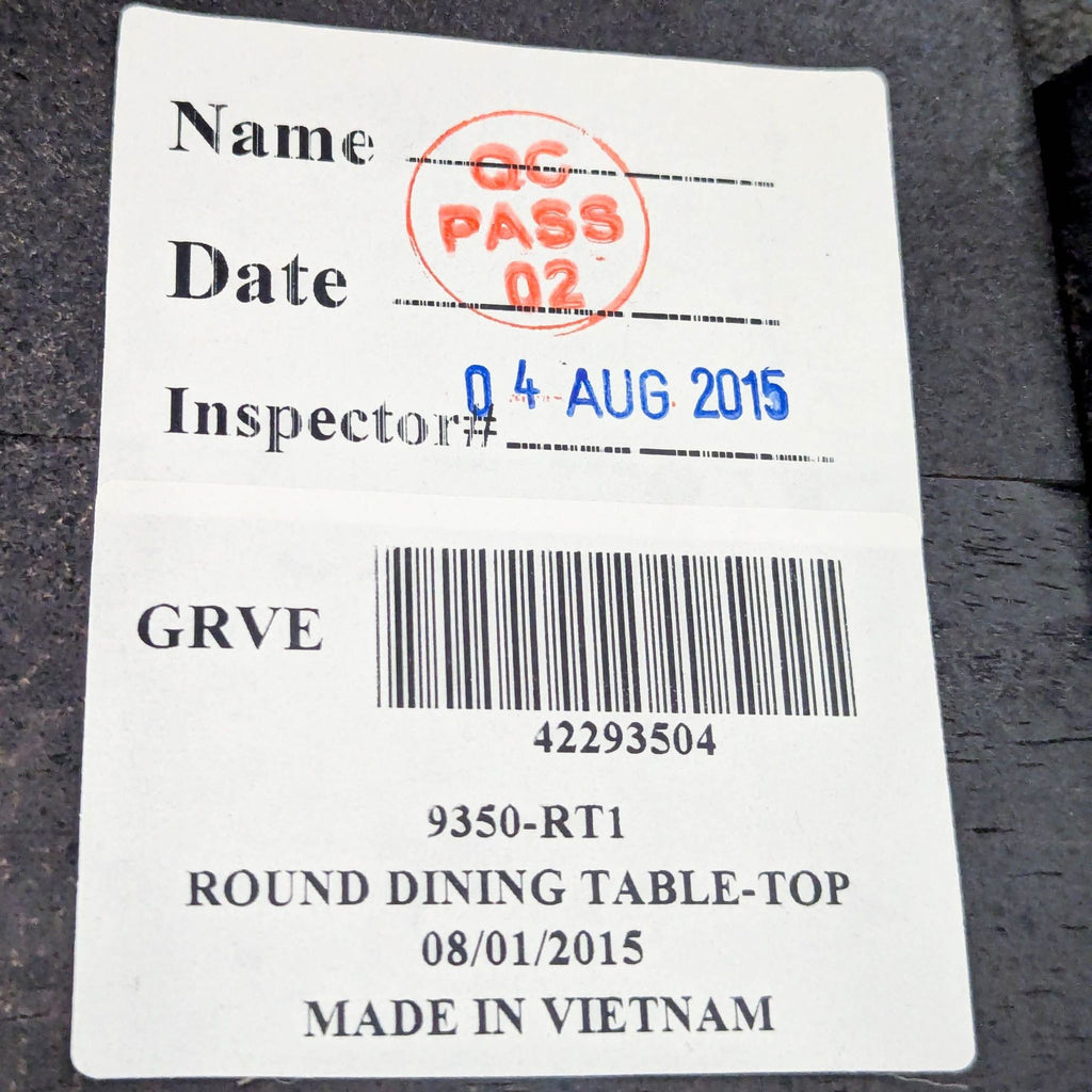 Rooms To Go Round Drop Leaf Table with 4 Slat Back Chairs in Cherry Merlot