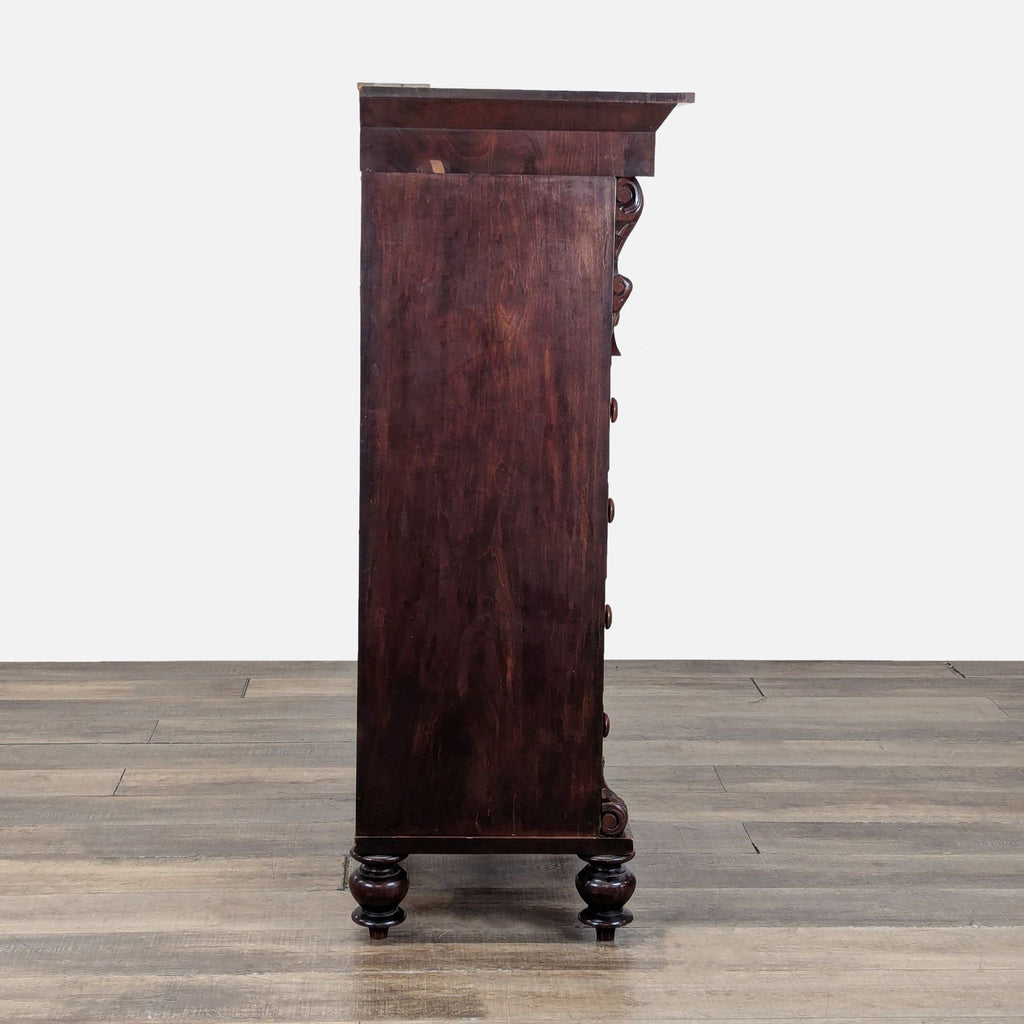 Vintage Traditional Solid Wood Chest of Drawers