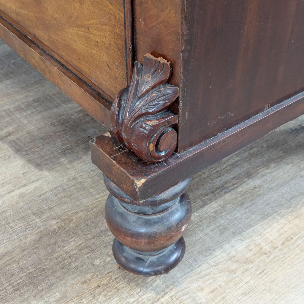 Vintage Traditional Solid Wood Chest of Drawers