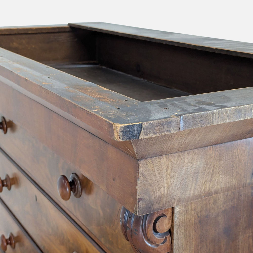 Vintage Traditional Solid Wood Chest of Drawers