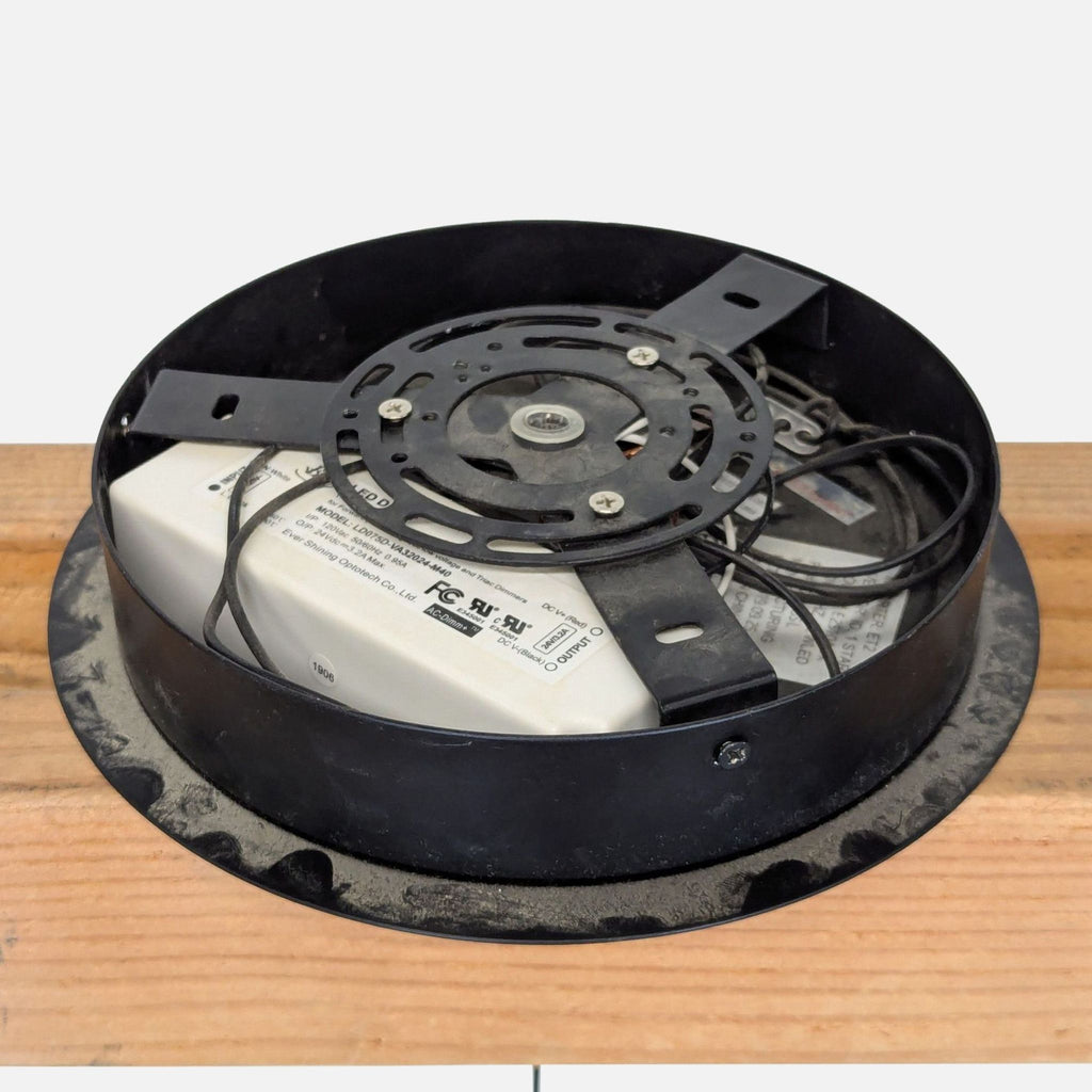 ET2 Penta 22" Wide Black LED Pendant Light