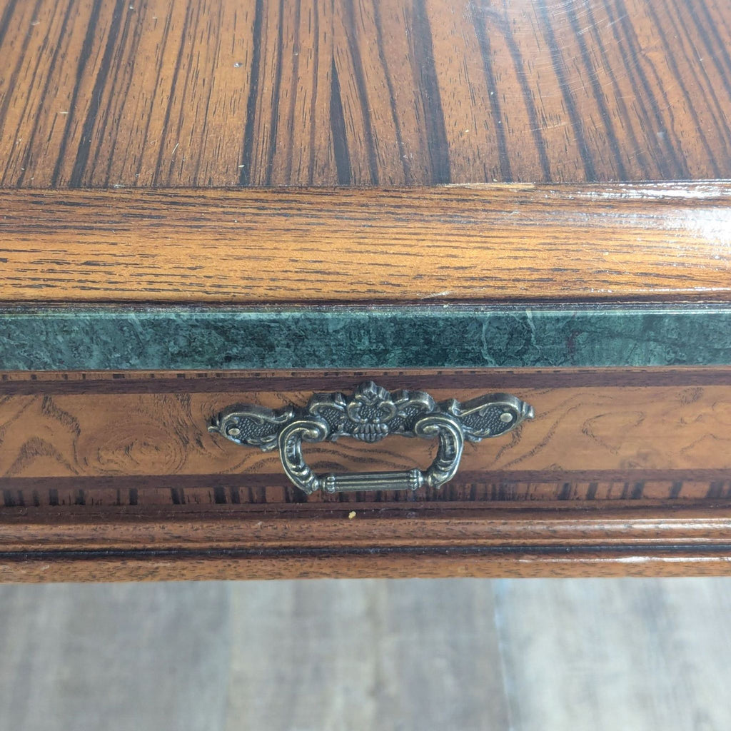 Transitional Extendable Dining Table with 6 Chairs