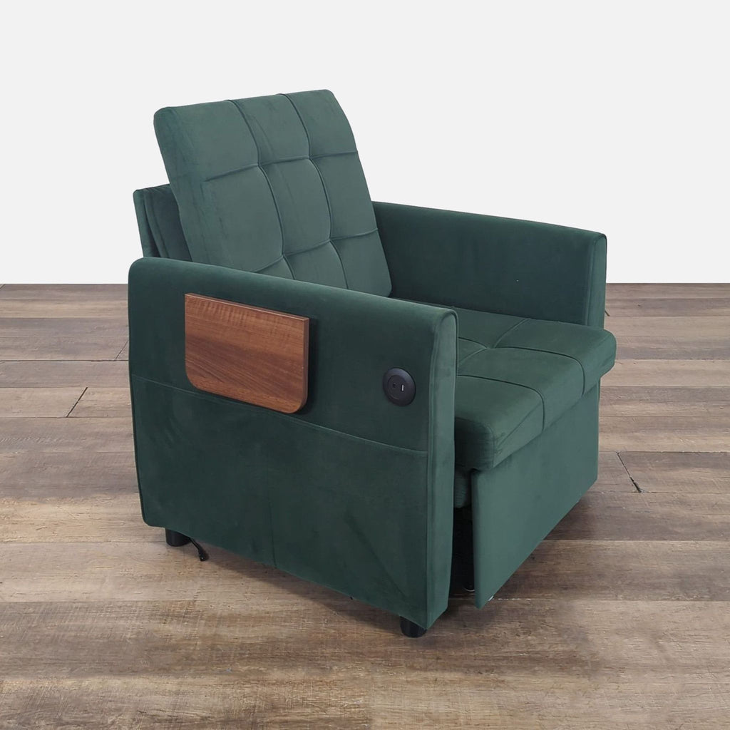 Yalissey Modern 4-in-1 Convertible Sleeper Chair Bed