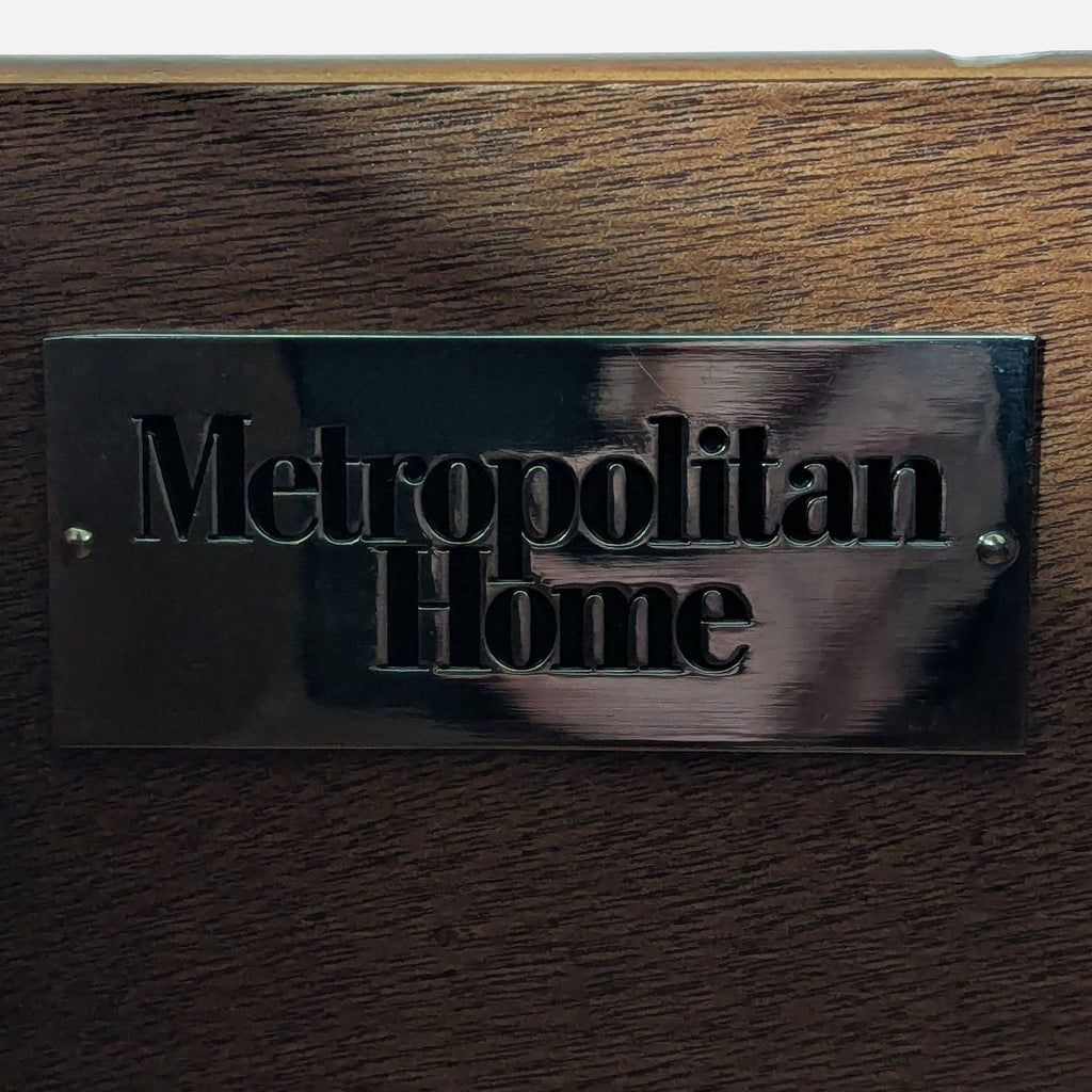 Metropolitan Home Six Drawer Two Cabinet Wood Dresser