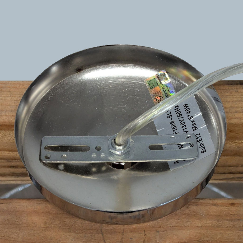 Modern 4-Light Drum Crystal Chandelier