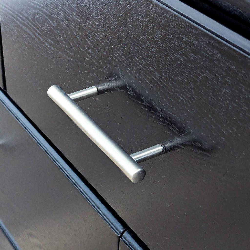 New Classic Furniture Modern Black Seven Drawer Dresser